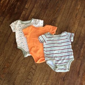 5/$30 Set of 3 Onesies